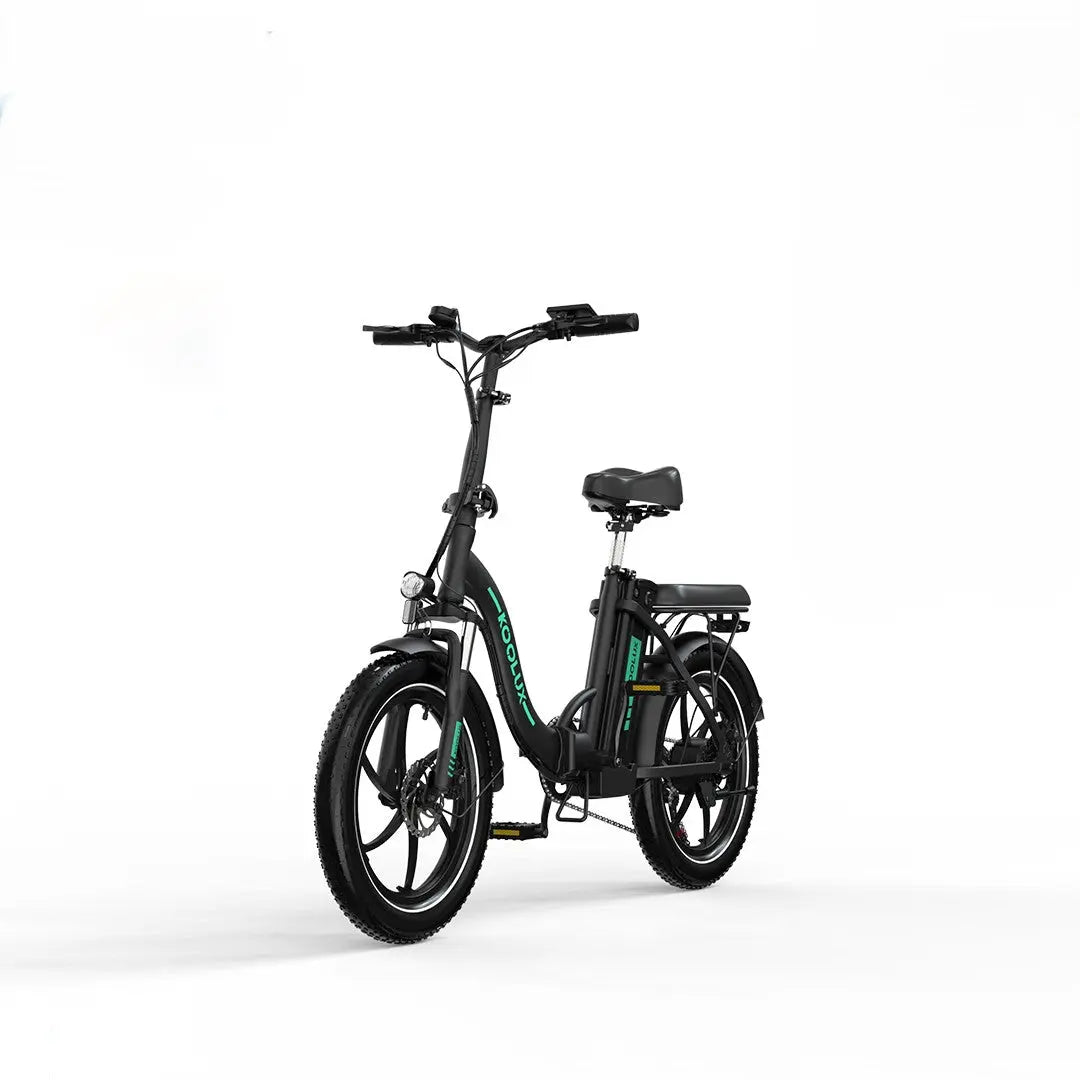 VAE KOOLUX BK6S 3.0 noir vue avant du coté gauche