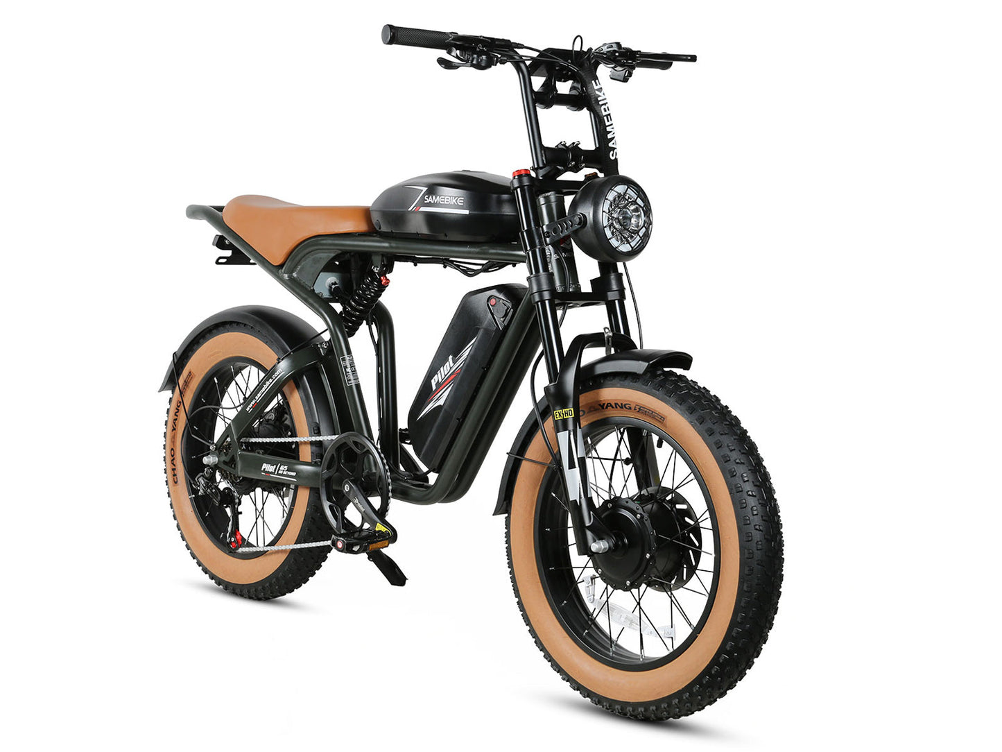 Suspension avant réglable et amortisseur arrière SAMEBIKE M20-III
