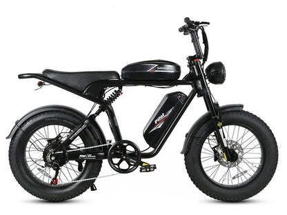 SAMEBIKE M20-III Fat Bike électrique double moteur vue de profil droit