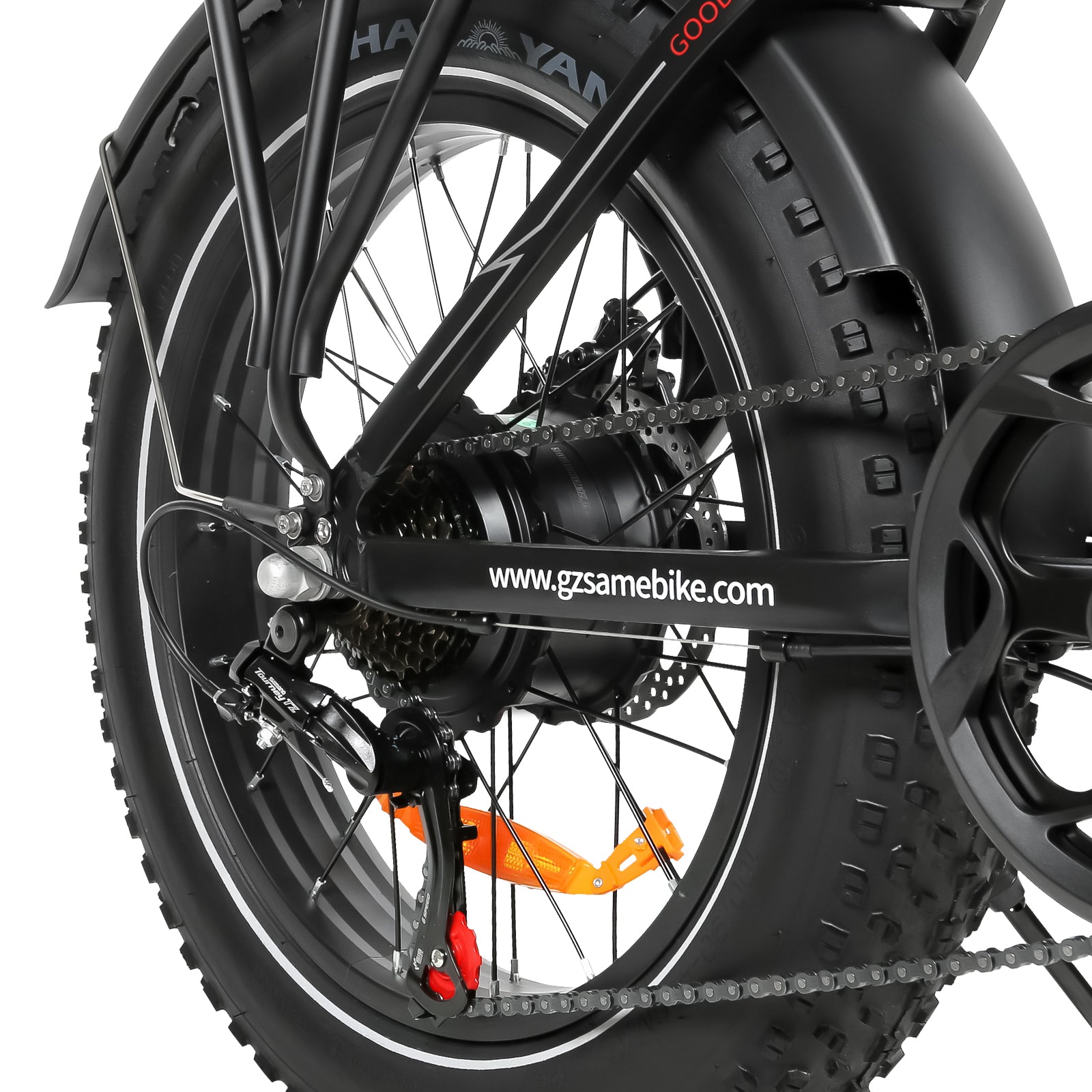 Roue arrière 20 pouces avec dérailleur SAMEBIKE LOTDM200 E-VELO
