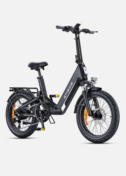 ENGWE L20 3.0 Boost noir pliable 75 Nm batterie 648Wh autonomie 135 km vue de coté droit