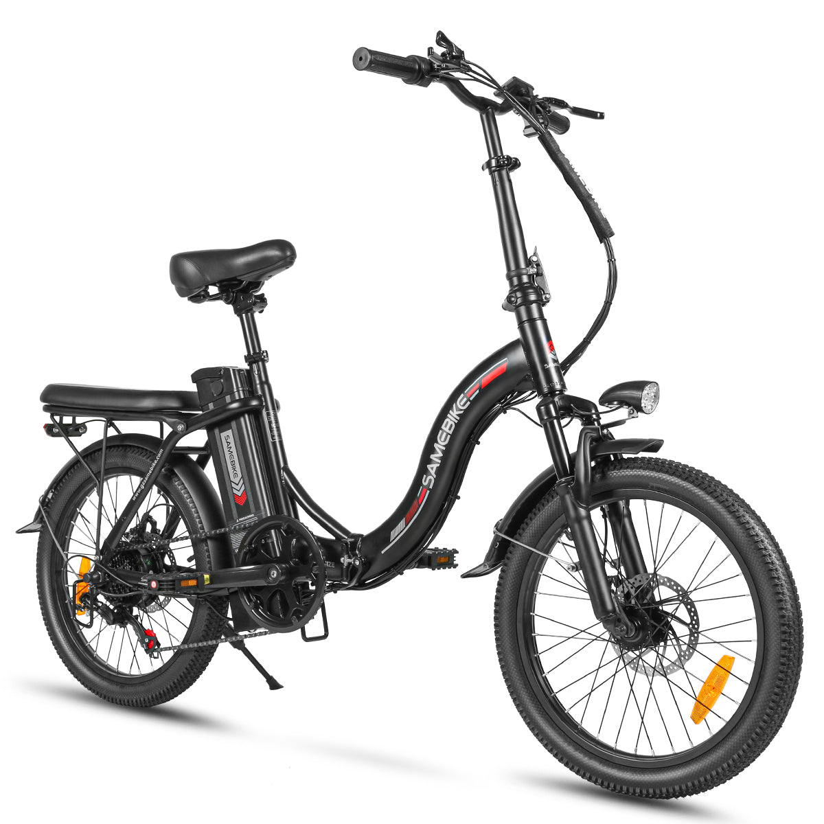 SAMEBIKE CY20 noir 350 W 20" vue de coté droit E-VELO