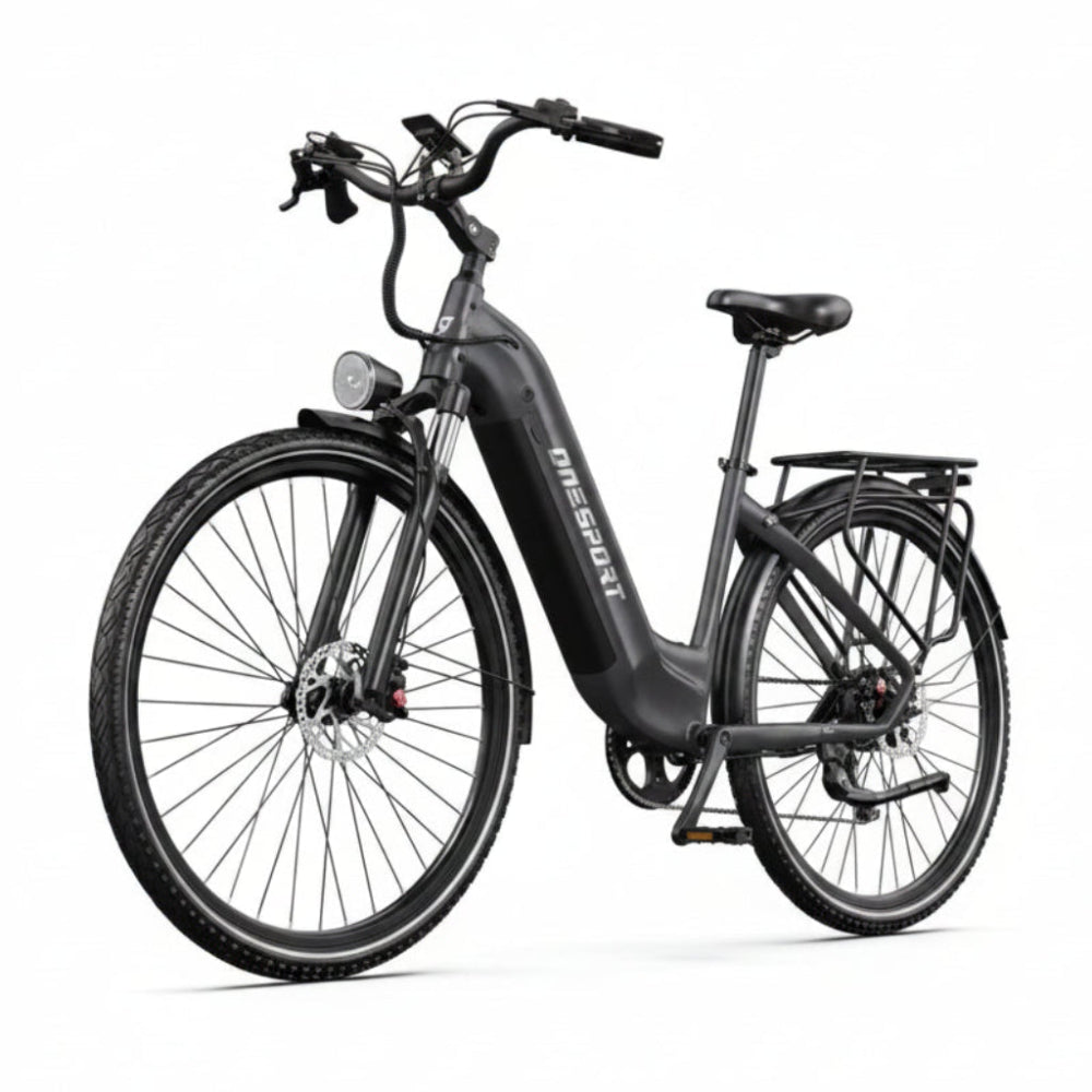 ONESPORT OT05 PRO gris galaxie vue de coté gauche E-VELO