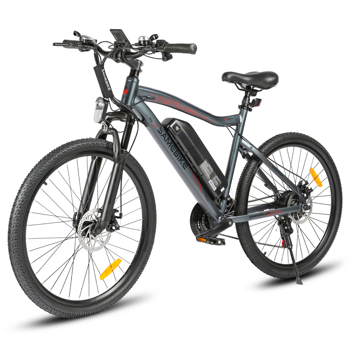 VTT électrique SAMEBIKE SY26-II gris 500 W E-VELO