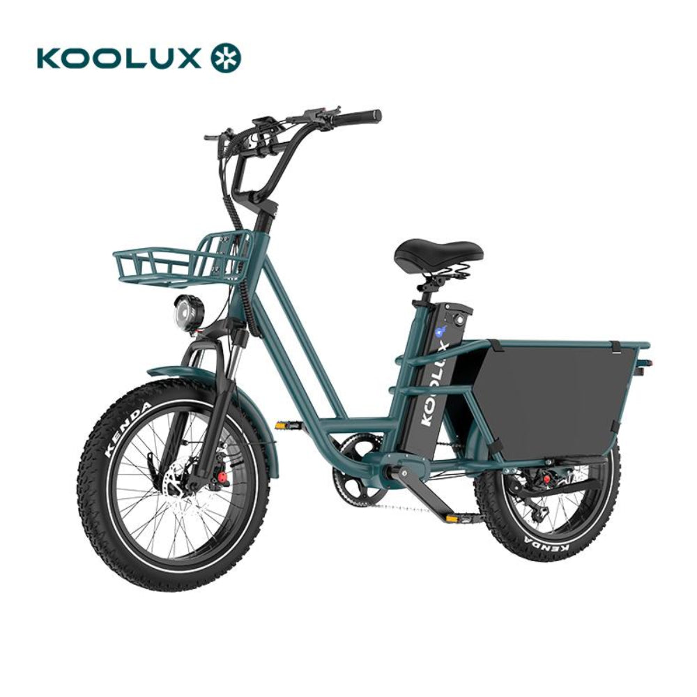 KOOLUX X7 Pro vélo électrique à pneus larges 20 pouces vue de coté gauche E-VELO