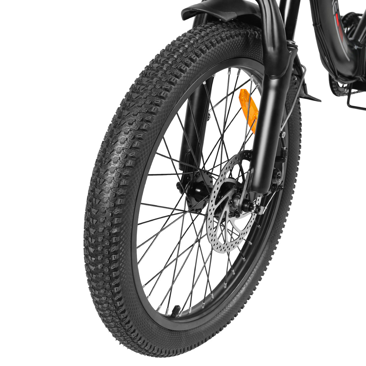 Roue avant avec frein à disque SAMEBIKE CY20 E-VELO