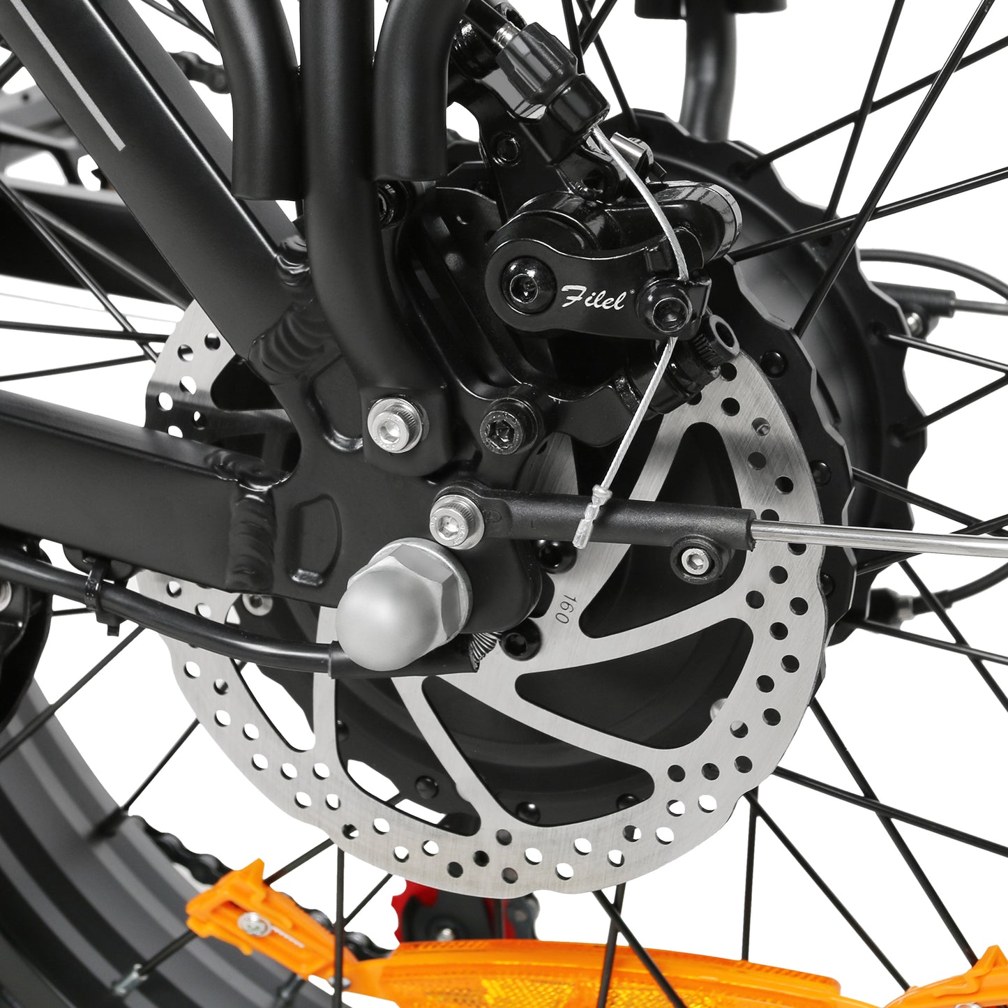 Frein à disque arrière avec son système du SAMEBIKE LOTDM200 E-VELO