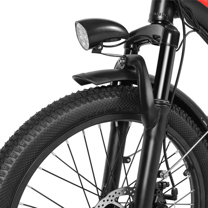 Fourche avant hydraulique et phare led avant SAMEBIKE CY20  E-VELO