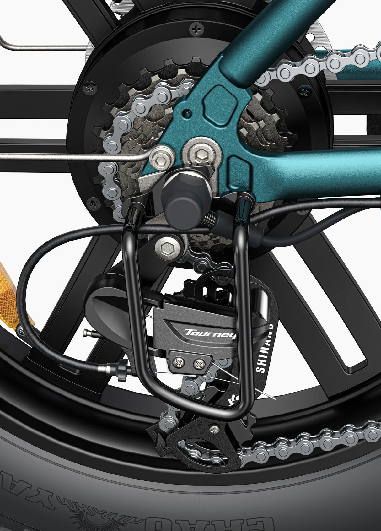 Dérailleur shimano vélo électrique ENGWE L20 Boost 
