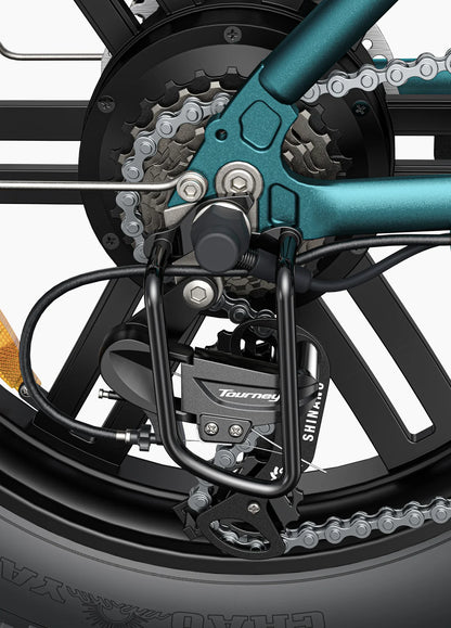 Dérailleur shimano vélo électrique ENGWE L20 Boost 