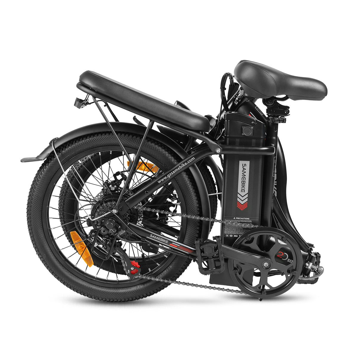 SAMEBIKE CY20 plié 845 × 530 × 690 mm E-VELO