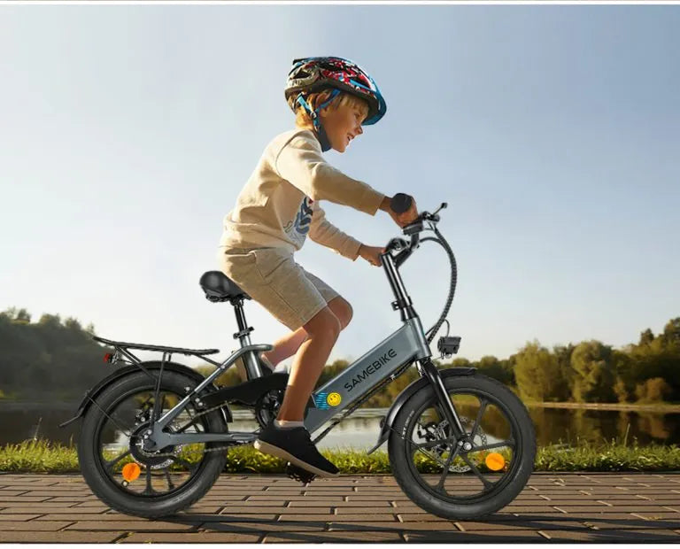 Moteur électrique compact intégré roue arrière vélo ados SAMEBIKE V6