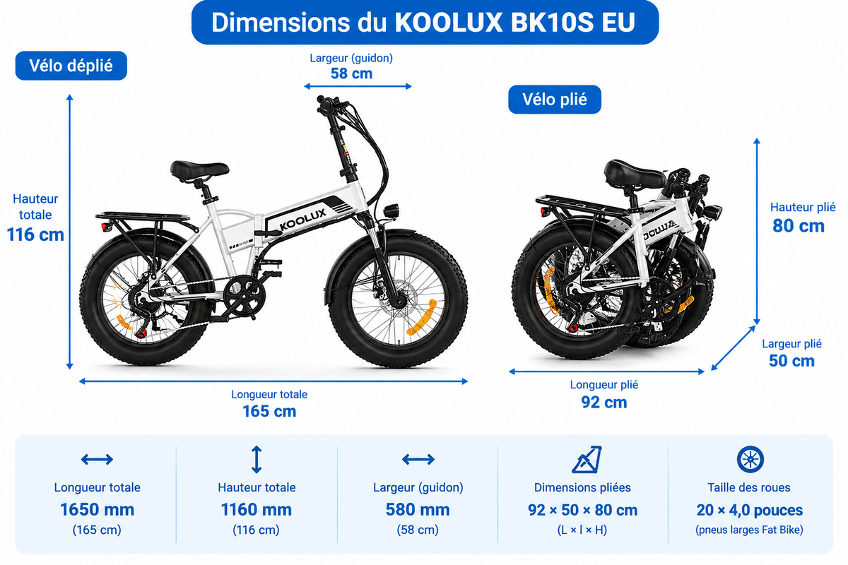Dimensions KOOLUX BK10 S