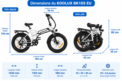 Dimensions KOOLUX BK10 S
