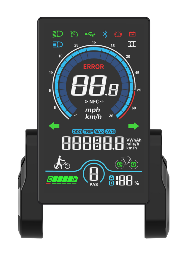 Compteur digital lcd SAMEBIKE LOTDM200 E-VELO