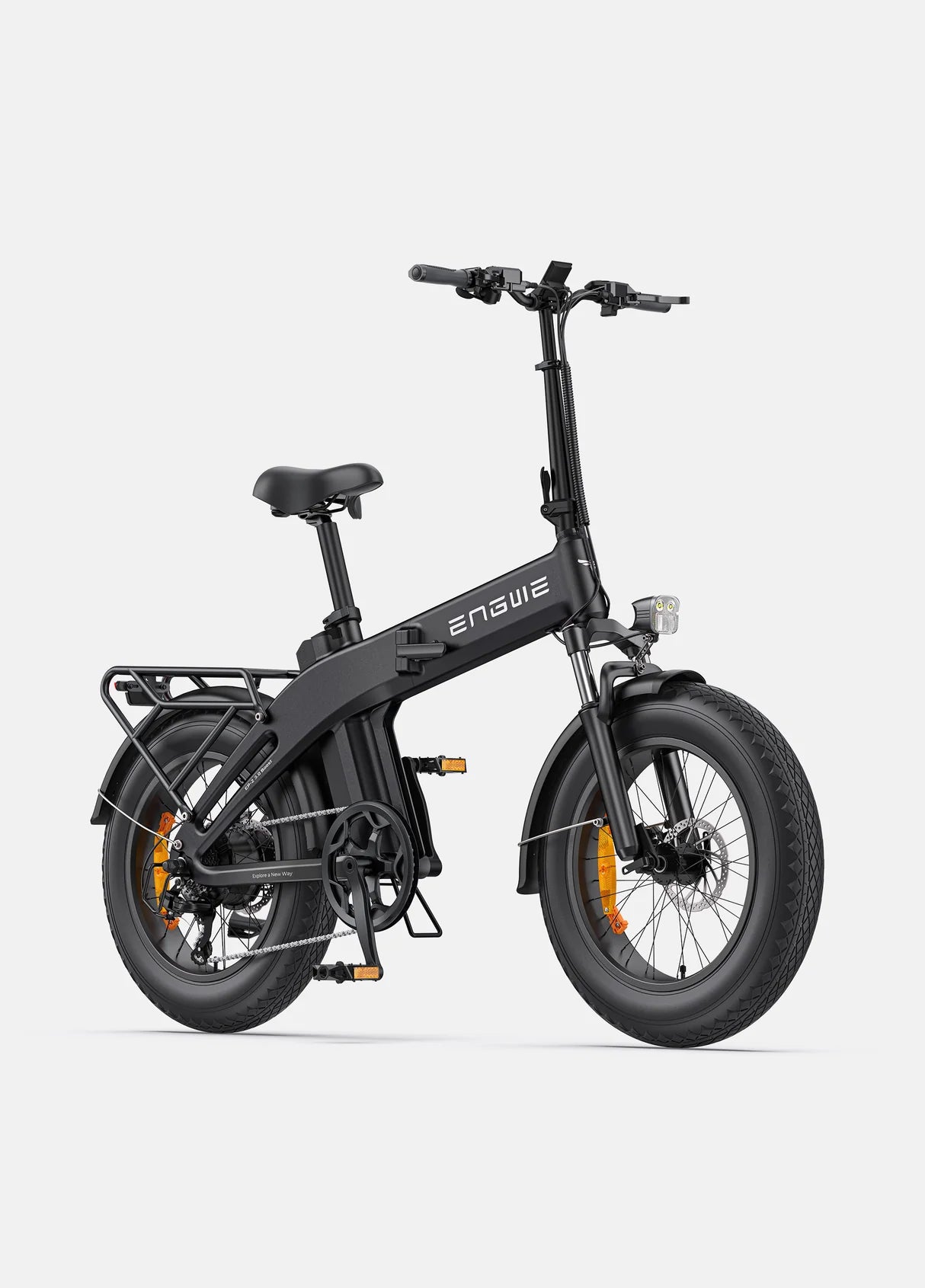 Fatbike ep-2 boost noir batterie amovible 48v autonomie 120 km vue de coté droit