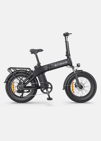 Fatbike ep-2 boost noir batterie amovible 48v autonomie 120 km vue de profil droit