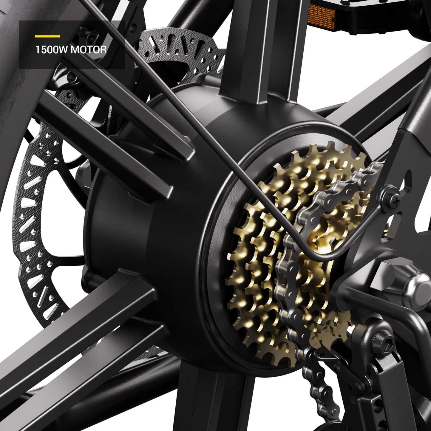 Dérailleur sur VAE SAIBIKE R002 PLUS 