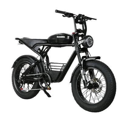 Fatbike électrique Boombike S10 moteur 1000 W pneus larges 20 pouces vue de coté droit