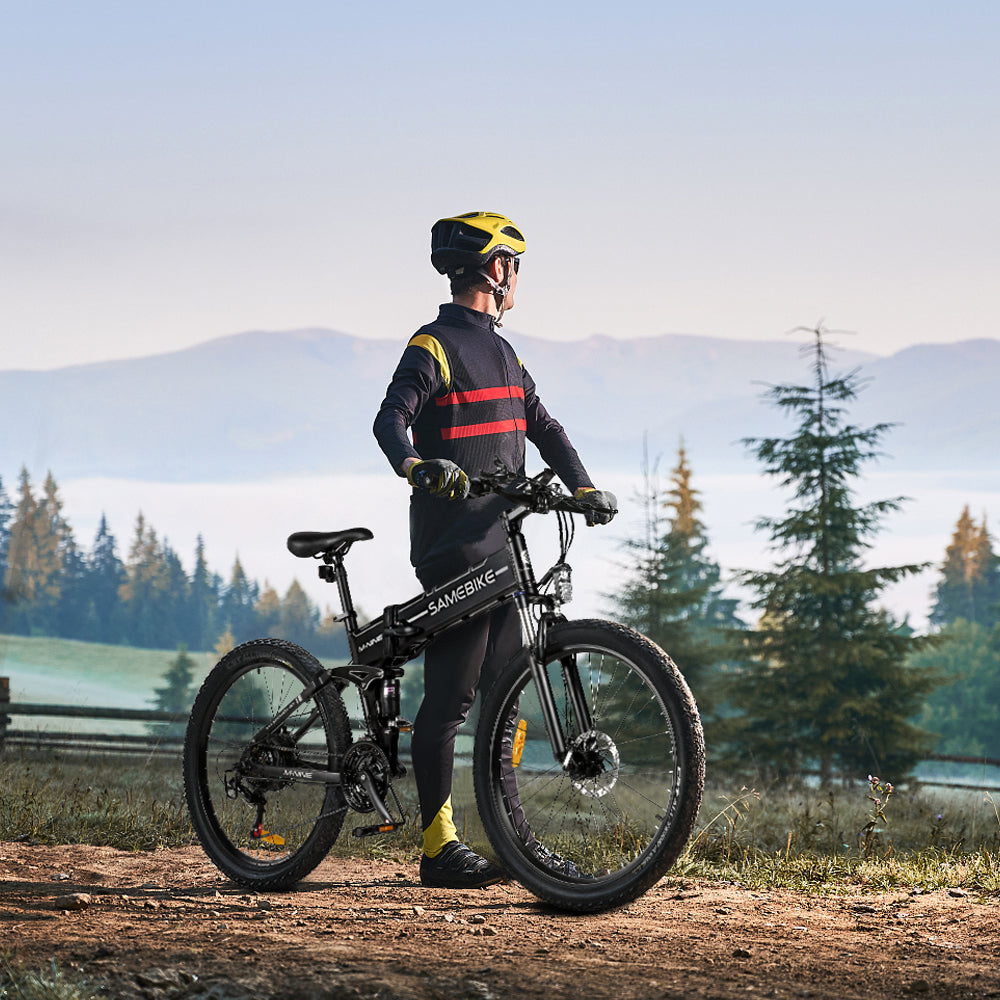 SAMEBIKE LO26-II-YD vélo électrique pliant pour utilisation urbaine et chemins