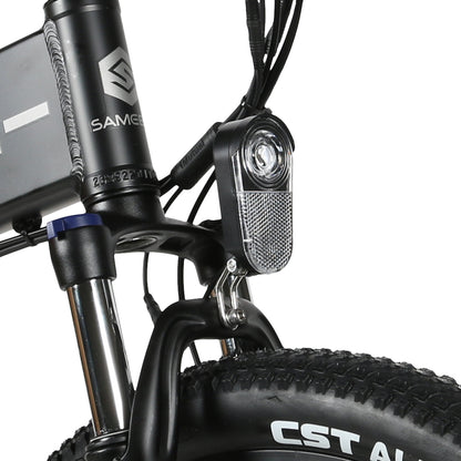 Phare LED haute luminosité du vélo électrique pliant SAMEBIKE LO26-II-YD 26 pouces