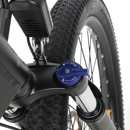 Fourche avant suspendue du vélo électrique pliant SAMEBIKE LO26-II-YD 26 pouces