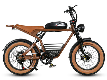SAMEBIKE M20 Fat Bike électrique vue de profil gauche