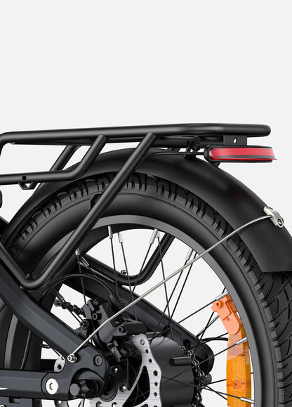 ENGWE L20 3.0 Boost roue arrière pneu 20 pouces et porte-bagages