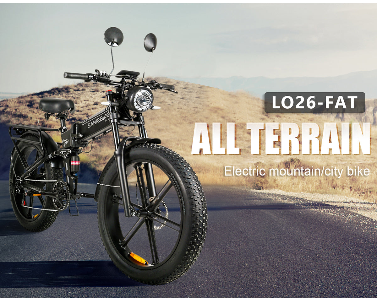 SAMEBIKE LO26-FAT pneus Fat Tire 26x4,0 pouces et frein à disque