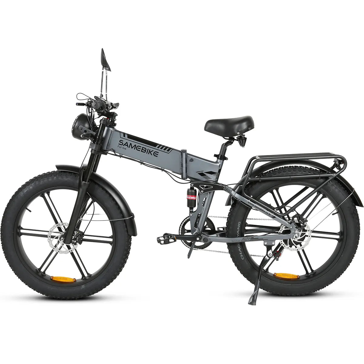 SAMEBIKE LO26-FAT cadre pliant en alliage d'aluminium et batterie