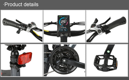 Caractéristiques techniques SAMEBIKE SY26-II E-VELO