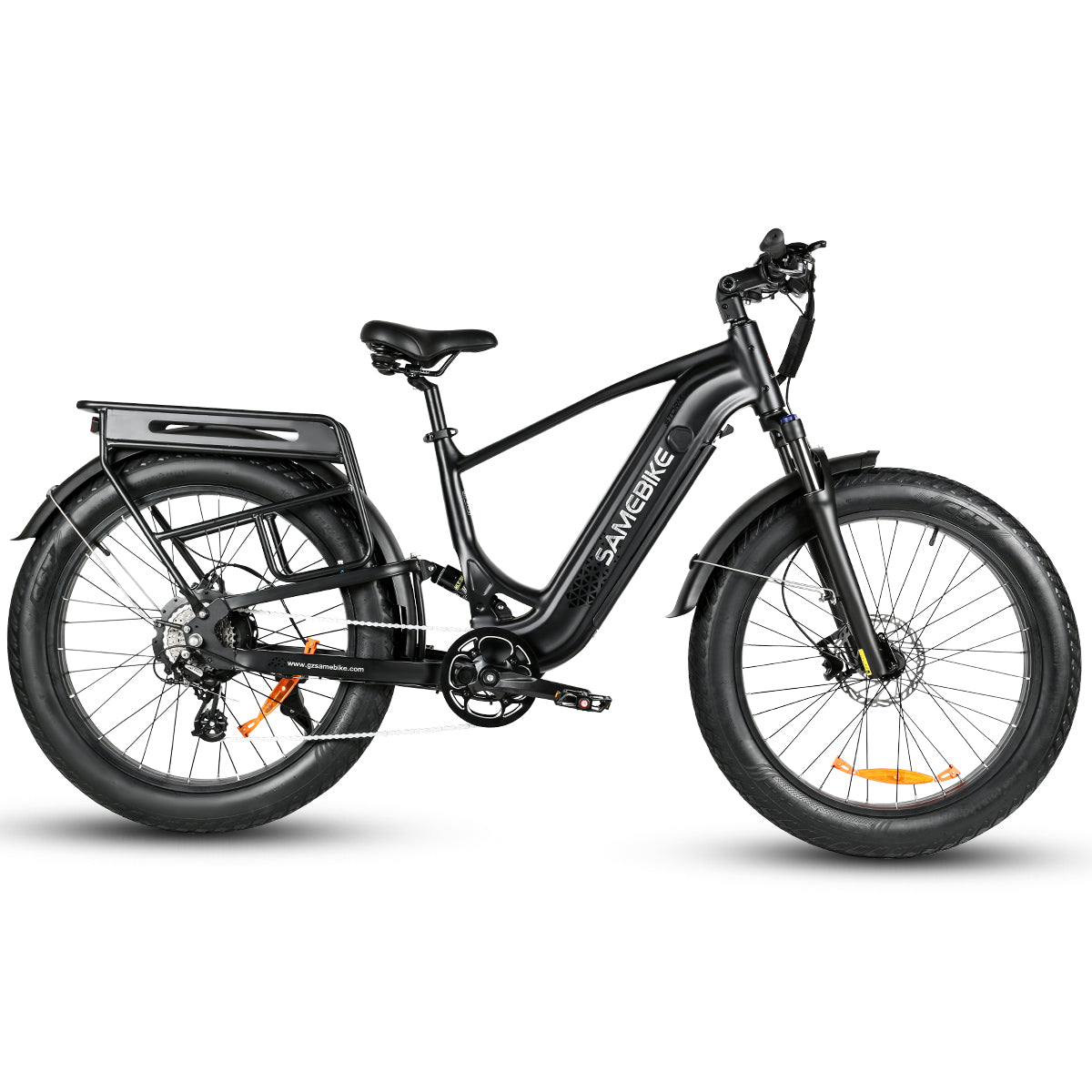 SAMEBIKE STORM noir vue de profil droit E-VELO
