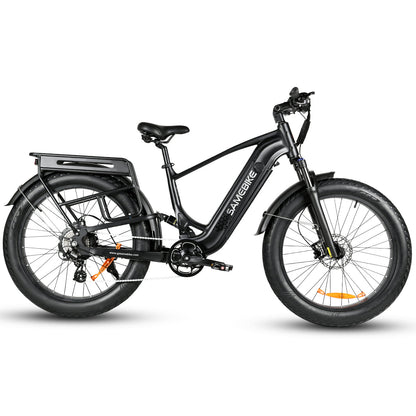 SAMEBIKE STORM noir vue de profil droit E-VELO