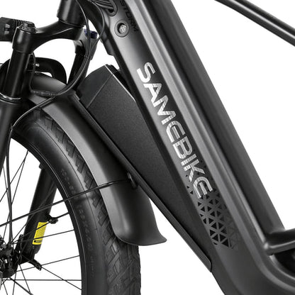 SAMEBIKE STORM – Fatbike électrique 26×4.0″, 250W, 48V 20Ah, autonomie jusqu’à 140 km