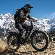 SAMEBIKE STORM – Fatbike électrique 26×4.0″, 250W, 48V 20Ah, autonomie jusqu’à 140 km