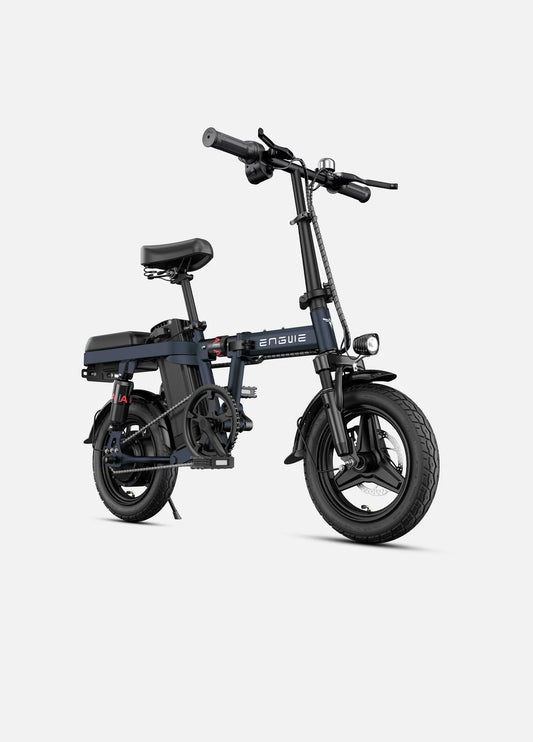 Vélo électrique pliable ENGWE T14 bleu 250W, batterie 48V, autonomie 40 km, cadre aluminium