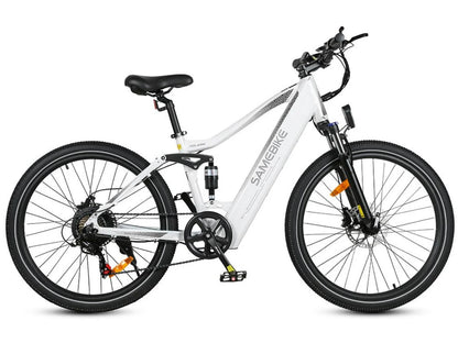 SAMEBIKE XD26-II vélo électrique 750W blanc 26 pouces tout-terrain batterie 48V 14Ah