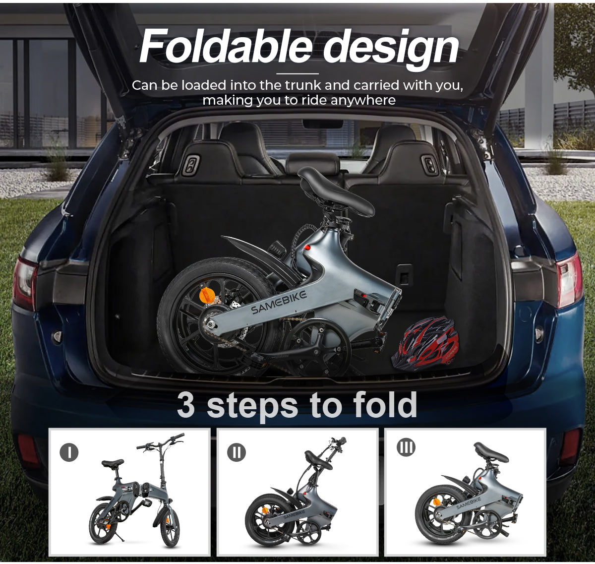 SAMEBIKE V8