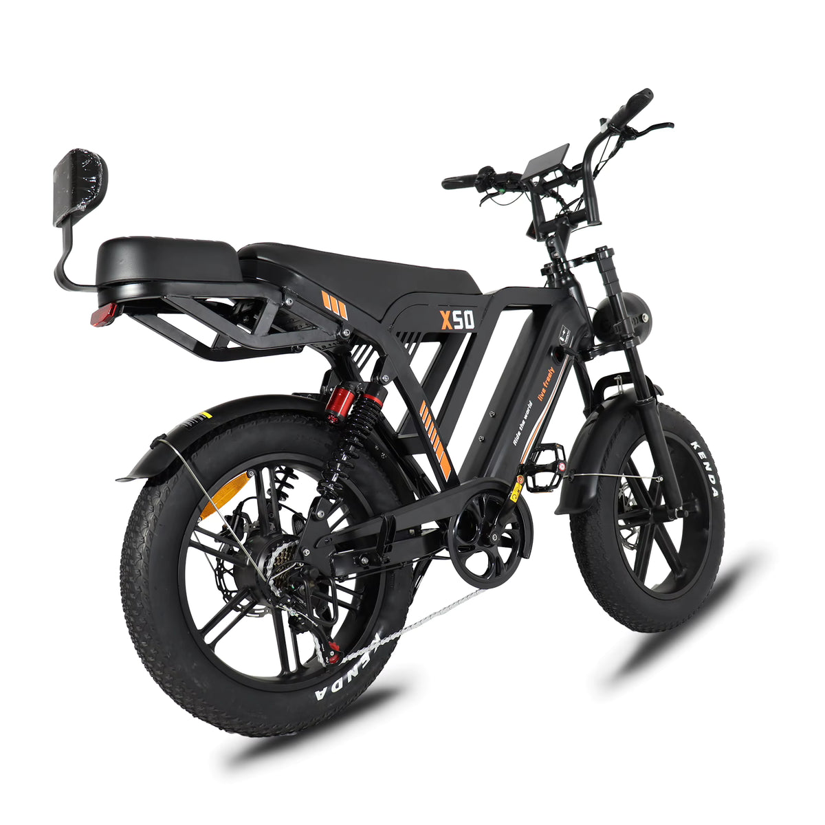 Fatbike VOMO X50 double suspension E-VELO