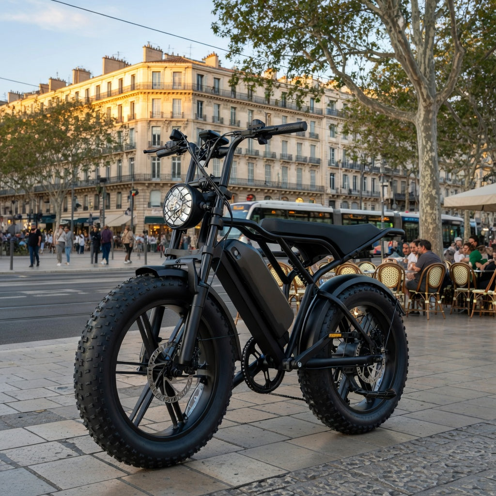 Vélo électrique R002 PLUS 750W 48V Idéal pour la ville