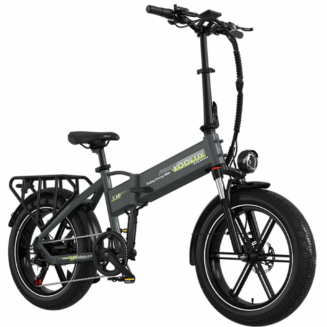 KOOLUX X12 EU pliant vue de coté droit E-VELO