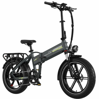 KOOLUX X12 EU pliant vue de coté droit E-VELO