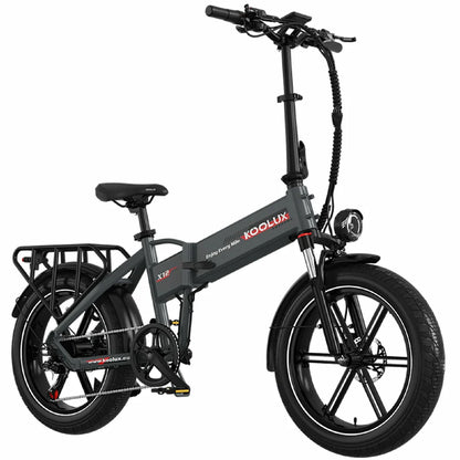 KOOLUX X12 EU pliant vue de coté droit E-VELO