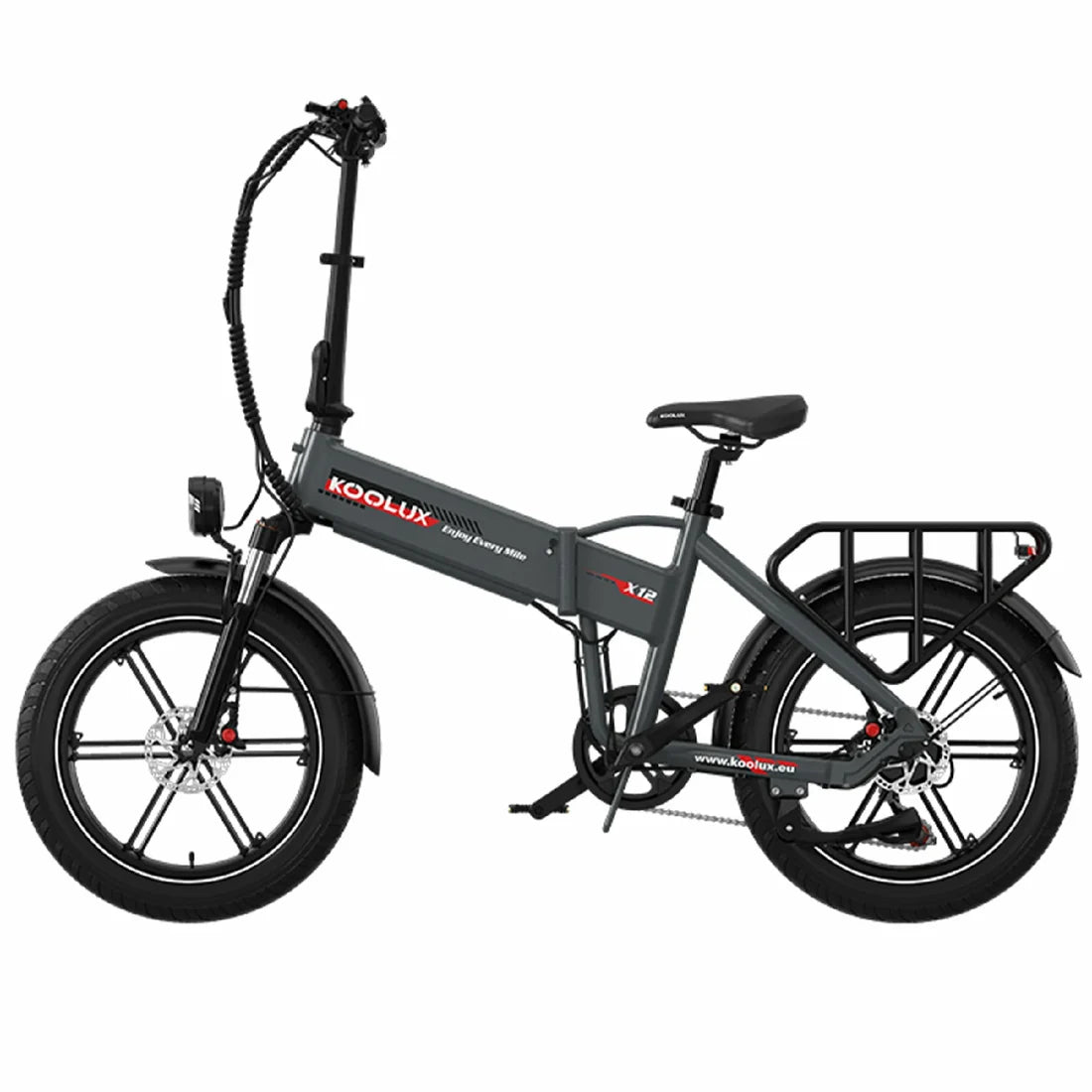 KOOLUX X12 EU 20 pouces vue de profil gauche E-VELO