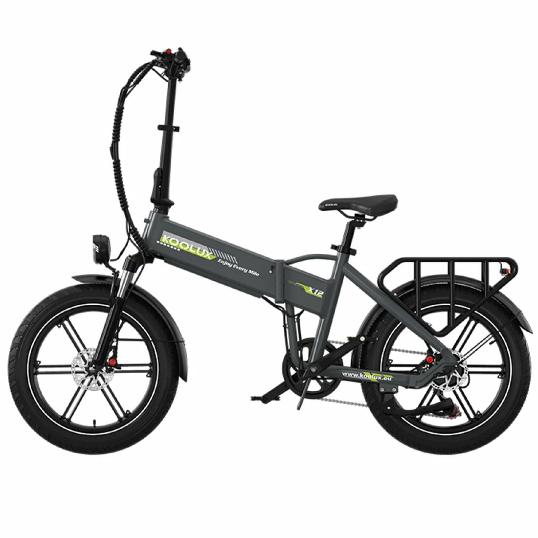 KOOLUX X12 EU 20 pouces vue de profil gauche E-VELO