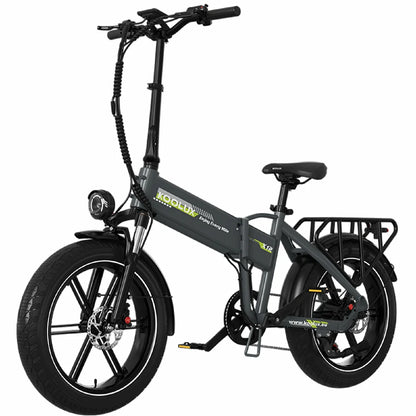 KOOLUX X12 EU pliant vue de coté gauche E-VELO