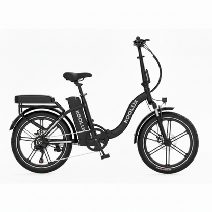 Vélo électrique pliable KOOLUX X16 noir 1000W E-VELO avec batterie 48V et autonomie jusqu'à 150 km