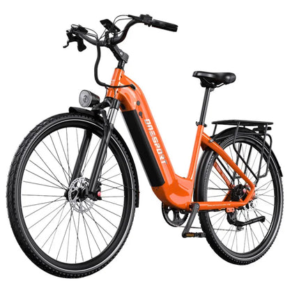 ONESPORT OT05 PRO orange vue de coté gauche E-VELO