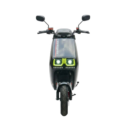 Scooter électrique VESLA Q8 PRO 500W 48V moteur brushless batterie lithium 40Ah 60Ah autonomie 120 km vitesse 50 km/h scooter urbain vue de face
