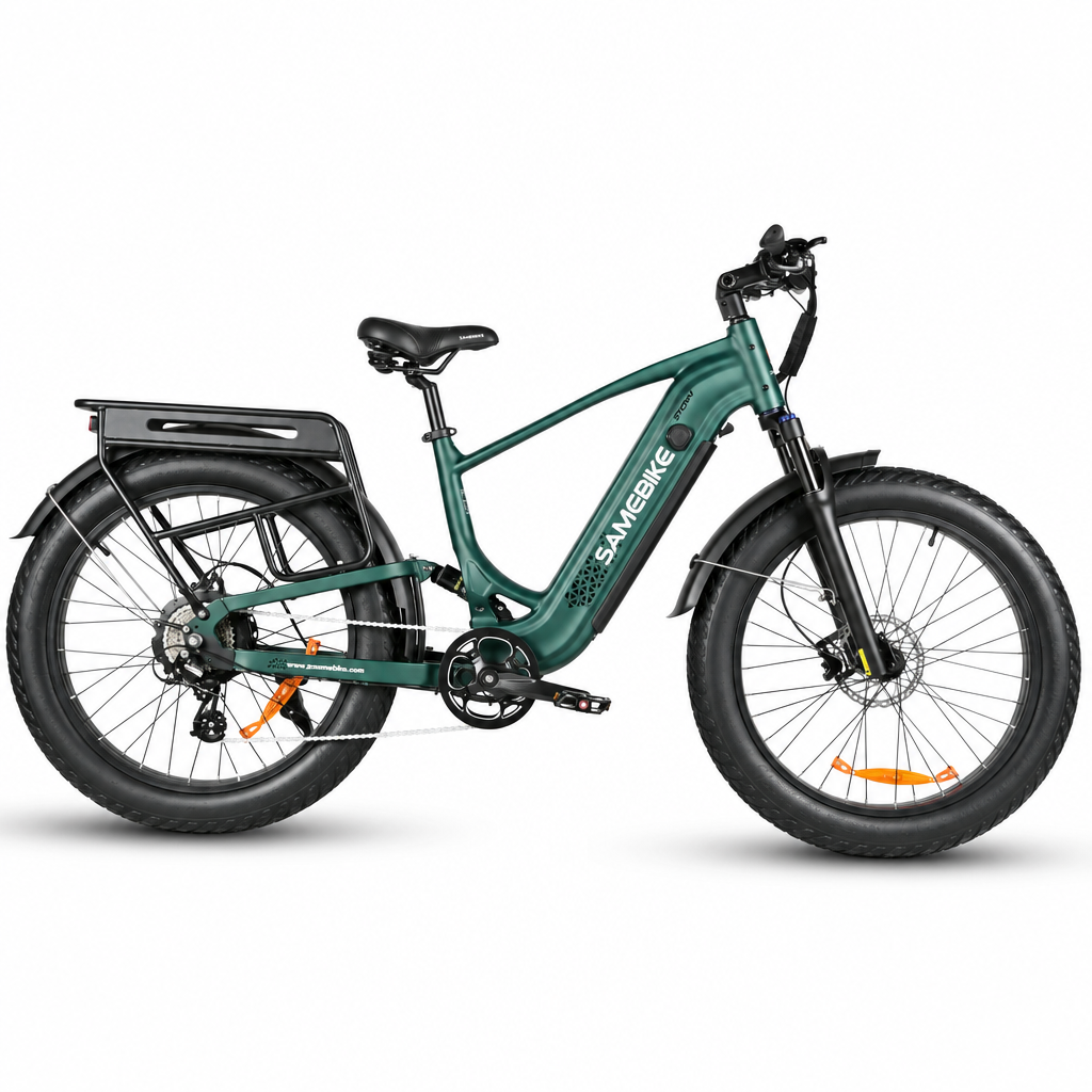 SAMEBIKE STORM vert de profil droit E-VELO